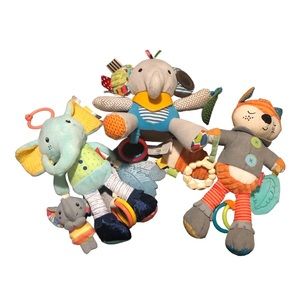 Infant Stroller Toys 3 pc Bundle